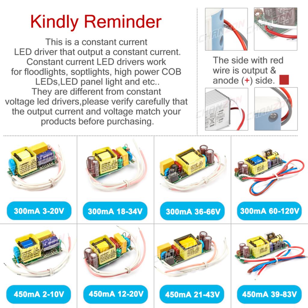 Driver de led corrente constan - Ac Outdoor Power avaliação e preço