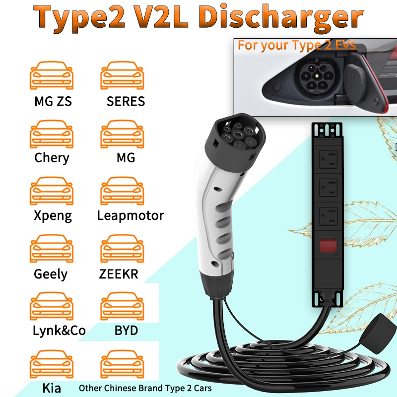 Wufen portátil tipo 2 v2l cabo - Ac Outdoor Power avaliação e preço