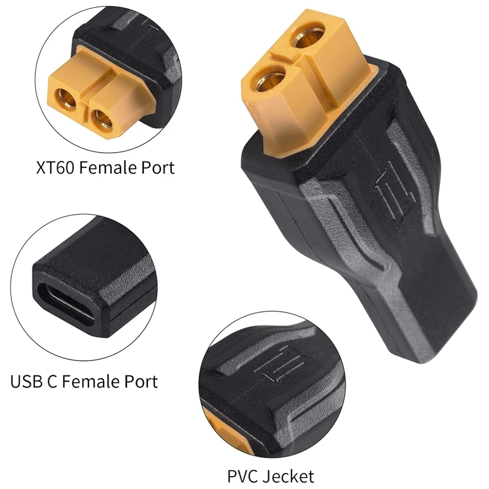 Adaptador usb c para xt60 conv - Outdoor Power Adapter Usb C avaliação e preço